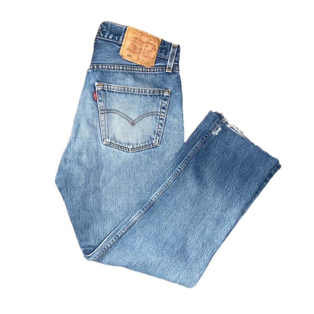 Vintage Levi’s 501 Cut Off medium Wash Jeans